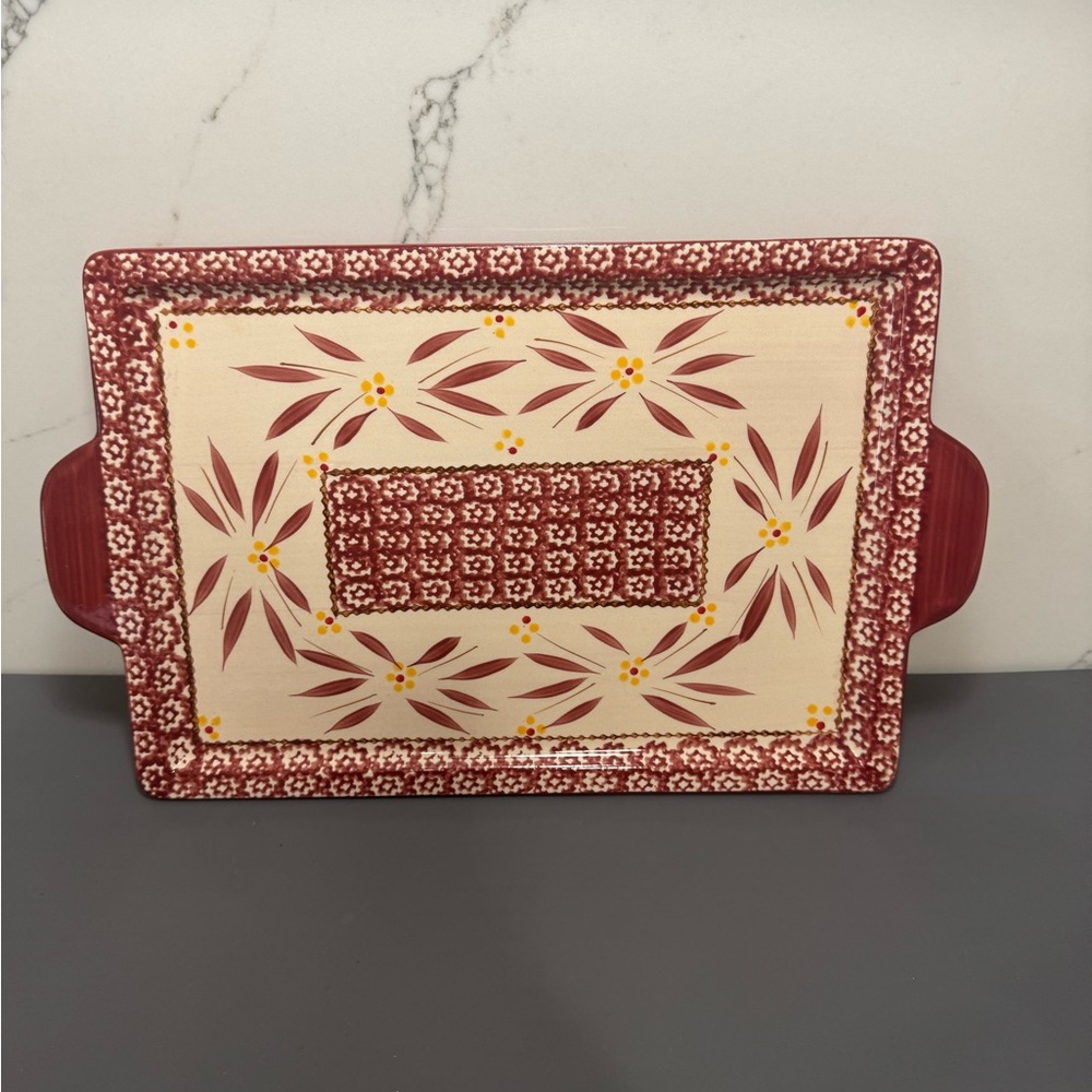 Temp-Tations Cream Serving Tray